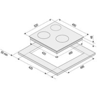 Варочная панель Krona Corso 45 BL - Превью изображения №3 — Интернет-магазин Teono.by
