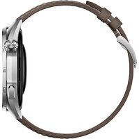 Huawei Watch GT 6 46 мм (серебристый, с коричневым кожаным ремешком, международная версия) Image #5