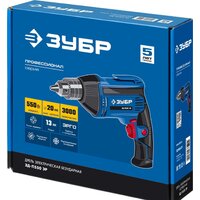 Безударная дрель Зубр ЗД-П550 ЭР - Превью изображения №6 — Интернет-магазин Teono.by