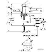 Grohe Eurostyle Cosmopolitan 3355220E Image #2