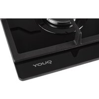 Варочная панель YOUQ YQHG 60400GC01 BL - Превью изображения №5 — Интернет-магазин Teono.by