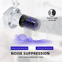 Проводной микрофон FIFINE T688 (белый) - Превью изображения №6 — Интернет-магазин Teono.by