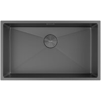 Кухонная мойка ZorG Zerox 74 U / IF Zurinox PVD Gunblack - Превью изображения №3 — Интернет-магазин Teono.by
