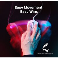 Игровая мышь HyperX Pulsefire Haste 2 (черный) - Превью изображения №3 — Интернет-магазин Teono.by