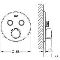 Grohe Grohtherm SmartControl 29145000 Image #2