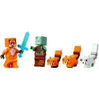 Конструктор LEGO Minecraft 21178 Лисья хижина - Превью изображения №6 — Интернет-магазин Teono.by