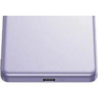 Внешний аккумулятор Xiaomi Super Slim Magnetic Power Bank WPB0507S 5000mAh (сиреневый, международная версия) - Превью изображения №2 — Интернет-магазин Teono.by