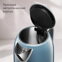 Электрический чайник Redmond (Редмонд) KM261 (голубой) - Превью изображения №4 — Интернет-магазин Teono.by