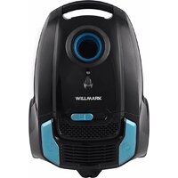 Пылесос Willmark VC-2650DBM (черный/голубой) - Превью изображения №3 — Интернет-магазин Teono.by