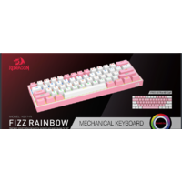 Клавиатура Redragon Fizz (розовый/белый) - Превью изображения №9 — Интернет-магазин Teono.by