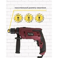 Ударная дрель Pioneer Tools Master EID-M850-01C - Превью изображения №4 — Интернет-магазин Teono.by