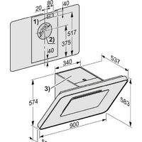 Miele DA 6999 W Pearl (бриллиантовый белый) Image #7