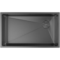 Кухонная мойка ZorG Zerox 74 U / IF Side SF PVD Gunblack - Превью изображения №3 — Интернет-магазин Teono.by