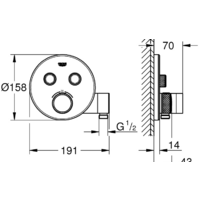 Grohe Grohtherm SmartControl 29120000 Image #2