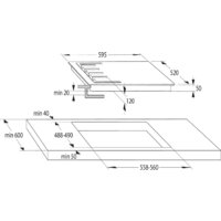 Варочная панель Gorenje GCI691BSC - Превью изображения №4 — Интернет-магазин Teono.by