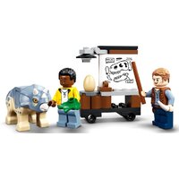 LEGO Jurassic World 76940 Скелет тираннозавра на выставке Image #9