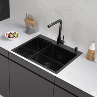 ARFEKA ECO AR мойка 600*500, коландер F, дозатор BLACK DECOR MILLET