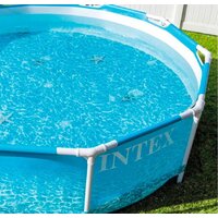 Каркасный бассейн Intex Metal Frame Beachside 28208 (305х76) - Превью изображения №3 — Интернет-магазин Teono.by