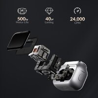 Электробритва Laifen P3 Pro (серебристый) - Превью изображения №7 — Интернет-магазин Teono.by