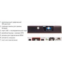 Источник бесперебойного питания Eaton Powerware 9130 1500RM - Превью изображения №3 — Интернет-магазин Teono.by