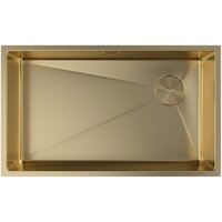 Кухонная мойка ZorG Zerox 74 U / IF Side SF PVD Gold - Превью изображения №3 — Интернет-магазин Teono.by