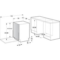 Встраиваемая посудомоечная машина Gorenje GV673D63 - Превью изображения №5 — Интернет-магазин Teono.by