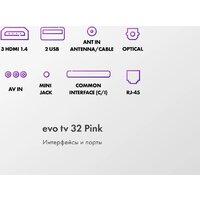 Evo TV 32 Pink TD0055865RU Image #14