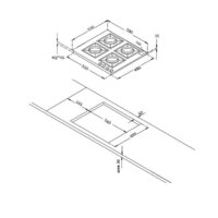 Варочная панель Korting HG 674 CTRB - Превью изображения №2 — Интернет-магазин Teono.by