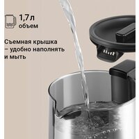 Электрический чайник Redmond (Редмонд) KG259S (черный/тонировка) - Превью изображения №8 — Интернет-магазин Teono.by