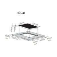 Варочная панель ZorG INO31 white - Превью изображения №7 — Интернет-магазин Teono.by