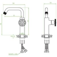 Смеситель Laveo Muro BAU 725D - Превью изображения №2 — Интернет-магазин Teono.by