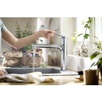 Смеситель Hansgrohe M33 74801000 - Превью изображения №2 — Интернет-магазин Teono.by