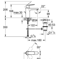 Grohe Eurosmart Cosmopolitan 23325000 Image #2