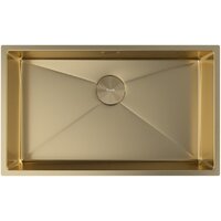 Кухонная мойка ZorG Zerox 74 U / IF PVD Gold - Превью изображения №3 — Интернет-магазин Teono.by