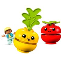 Конструктор LEGO Duplo 10982 Трактор для перевозки овощей и фруктов - Превью изображения №5 — Интернет-магазин Teono.by