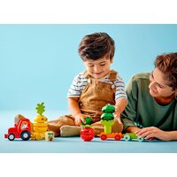 Конструктор LEGO Duplo 10982 Трактор для перевозки овощей и фруктов - Превью изображения №7 — Интернет-магазин Teono.by