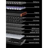 Keychron K2 HE Standart Edition Black K2H-J1 (Nebula Magnetic) Image #14