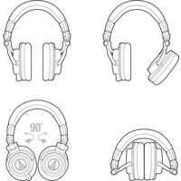 Audio-Technica ATH-M50x (белый) Image #8