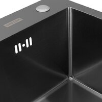 Кухонная мойка ARFEKA ECO AR мойка 600*500, коландер F, дозатор BLACK - Превью изображения №5 — Интернет-магазин Teono.by