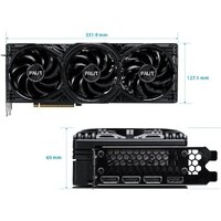 Видеокарта Palit GeForce RTX 5080 GamingPro OC V1 NE75080S19T2-GB2031Y - Превью изображения №10 — Интернет-магазин Teono.by