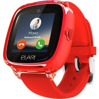 Детские умные часы Elari KidPhone Fresh 4G (красный) - Превью изображения №2 — Интернет-магазин Teono.by
