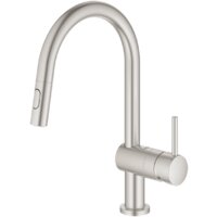 Смеситель Grohe Minta Touch 31358DC2 (стальной) - Превью изображения №2 — Интернет-магазин Teono.by