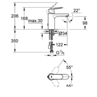 Grohe Eurosmart Cosmopolitan 23326000 Image #2