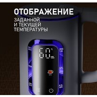 Электрический чайник Weissgauff WK 1500 Dt Touch BodyCool - Превью изображения №9 — Интернет-магазин Teono.by