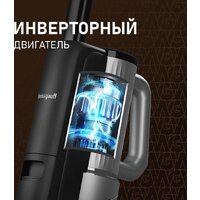 Вертикальный моющий пылесос Weissgauff V22 BLDC 250 Graphite DoubleSide AquaPro SelfDry - Превью изображения №12 — Интернет-магазин Teono.by