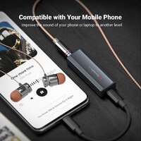 Портативный усилитель Fosi Audio DS2 2024 - Превью изображения №6 — Интернет-магазин Teono.by