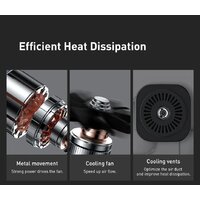 Автомобильный компрессор Baseus Super Mini Inflator Pump CRCQ000001 - Превью изображения №3 — Интернет-магазин Teono.by