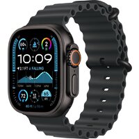 Apple Watch Ultra 2 LTE 49 мм (титановый корпус, черный/черный, ремешок из эластомера) Image #1