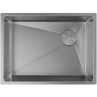 Кухонная мойка ZorG Zerox 59 U / IF Side SF Steel - Превью изображения №3 — Интернет-магазин Teono.by