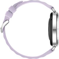 Умные часы Huawei Watch GT 6 41 мм (серебристый, с сиреневым силиконовым ремешком, международная версия) - Превью изображения №6 — Интернет-магазин Teono.by